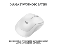 LOGITECH M240 Silent (biała) 910-007120 - 1145830 - zdjęcie 9